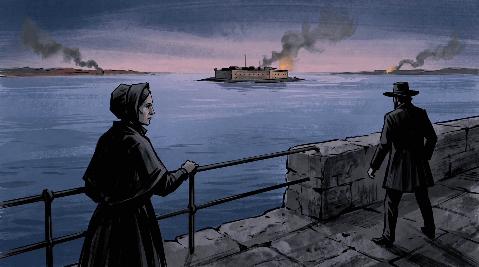 American Civil War: Fort Sumter, 1861 game poster