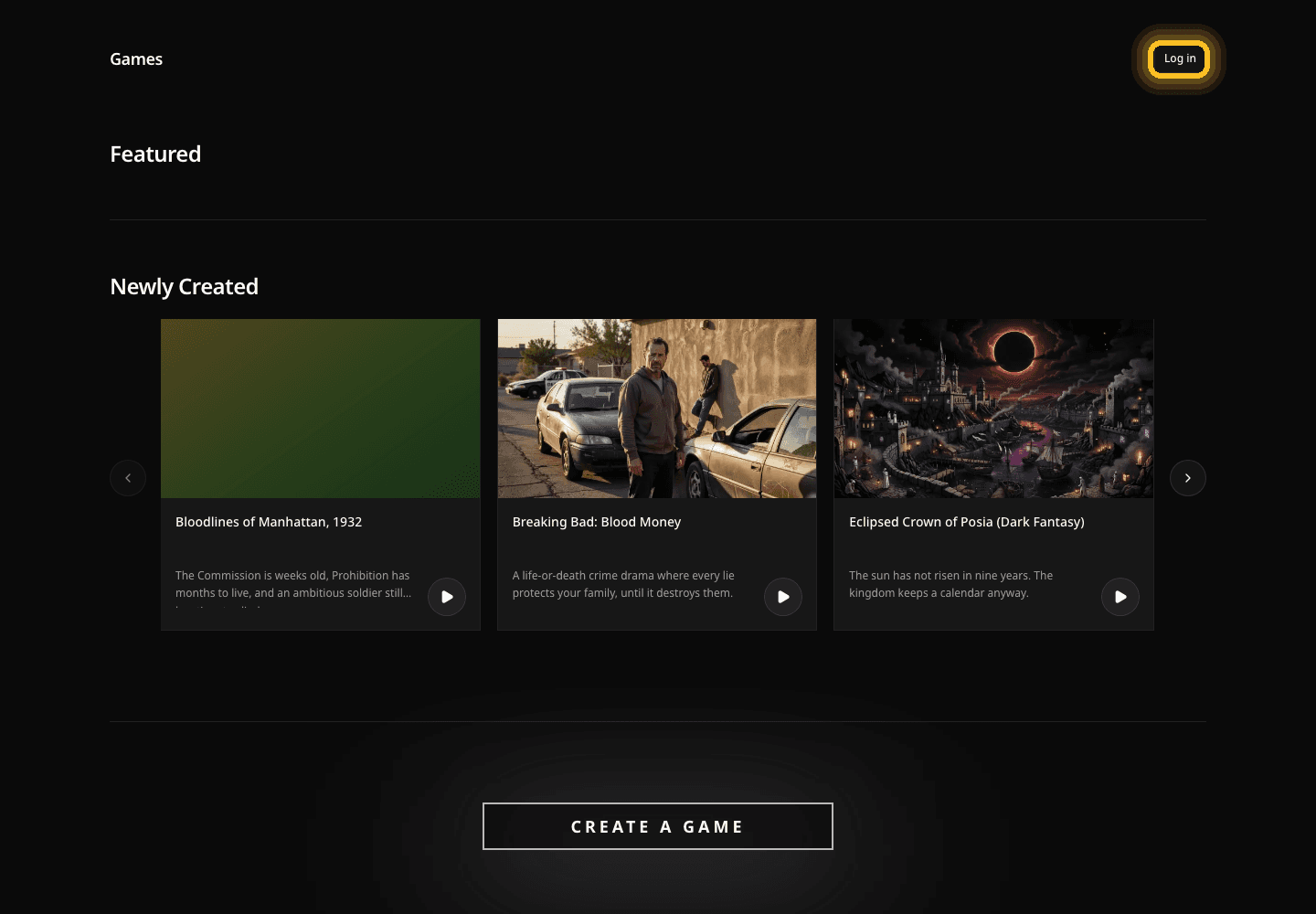 Davia Showcase page