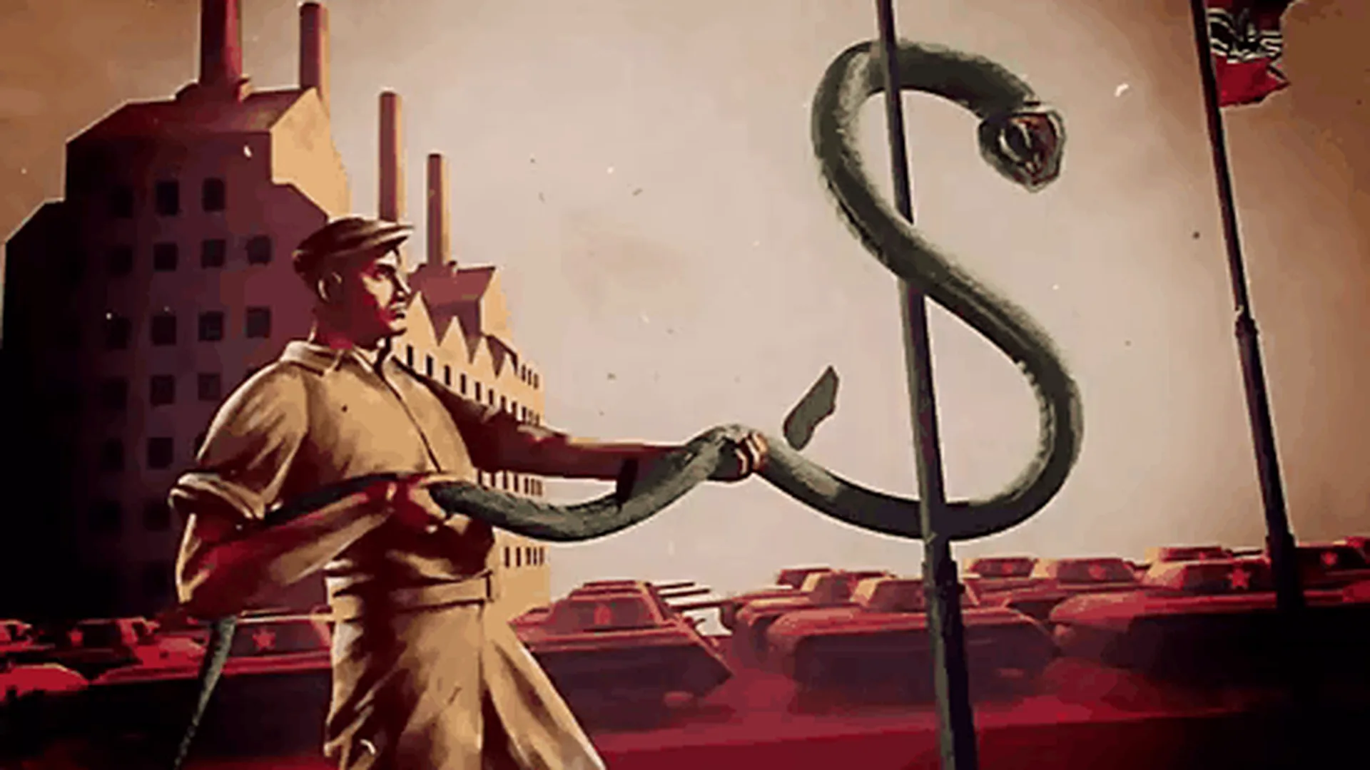 Póster del juego WW2 European front