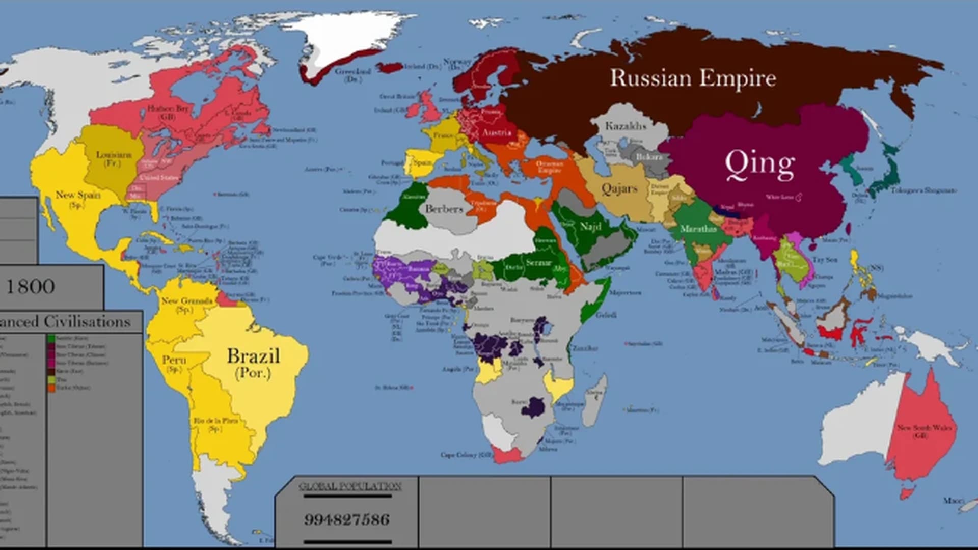 The World in 1800 oyun posteri