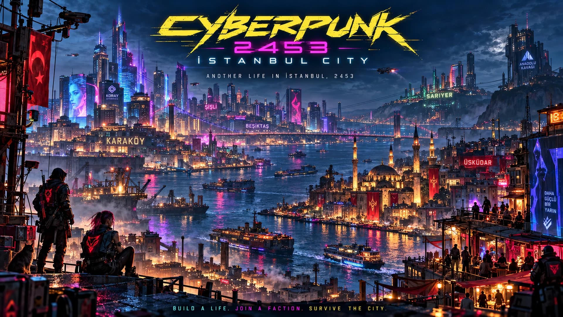 Cyberpunk 2453: İstanbul City