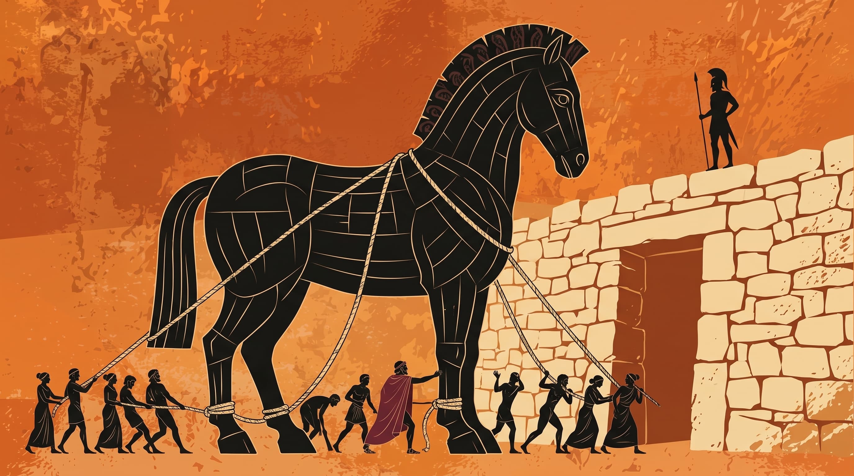 Póster del juego Trojan War: Blood of Heroes, c. 1190 BC