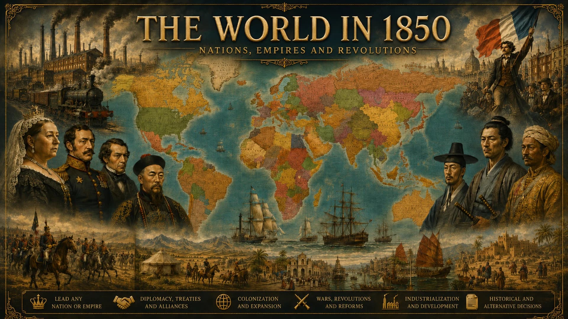 The World In 1850