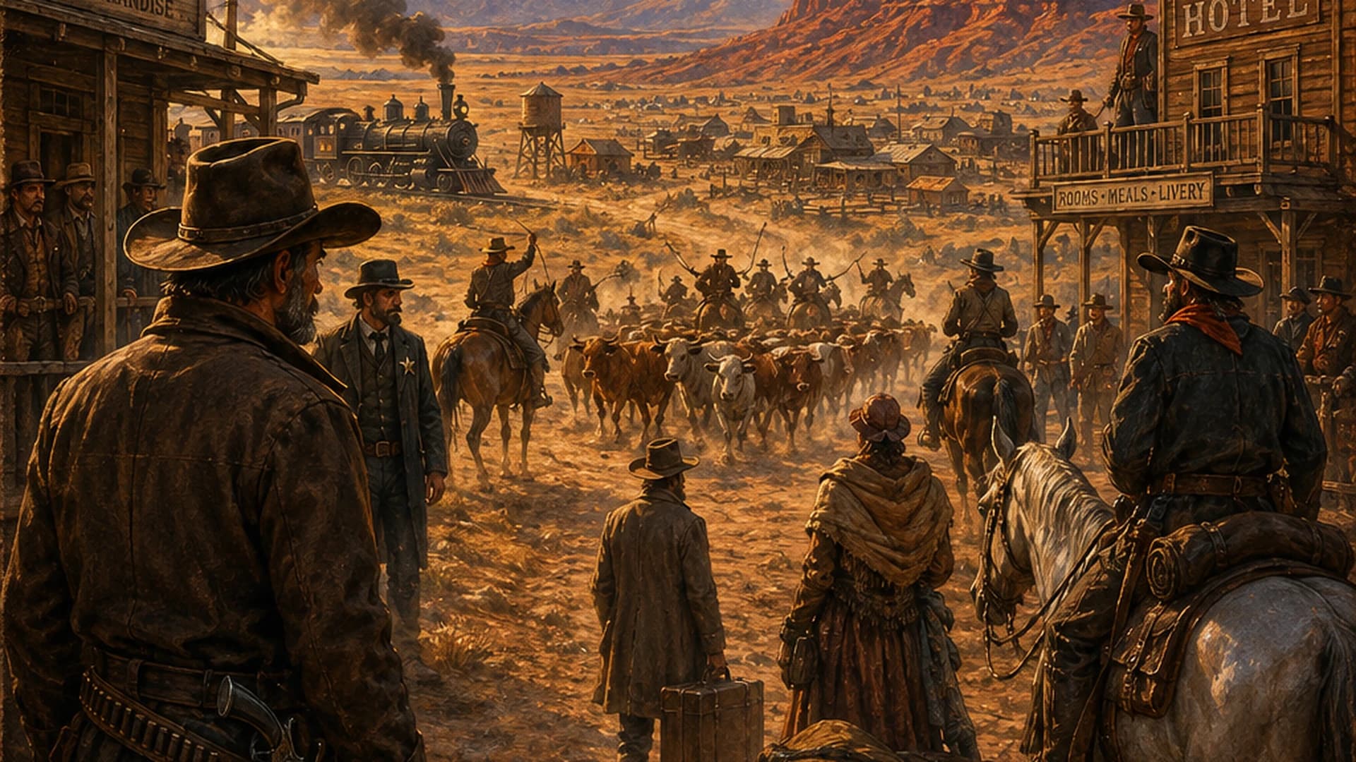 The Rustlers of West Fork: Frontier 1881