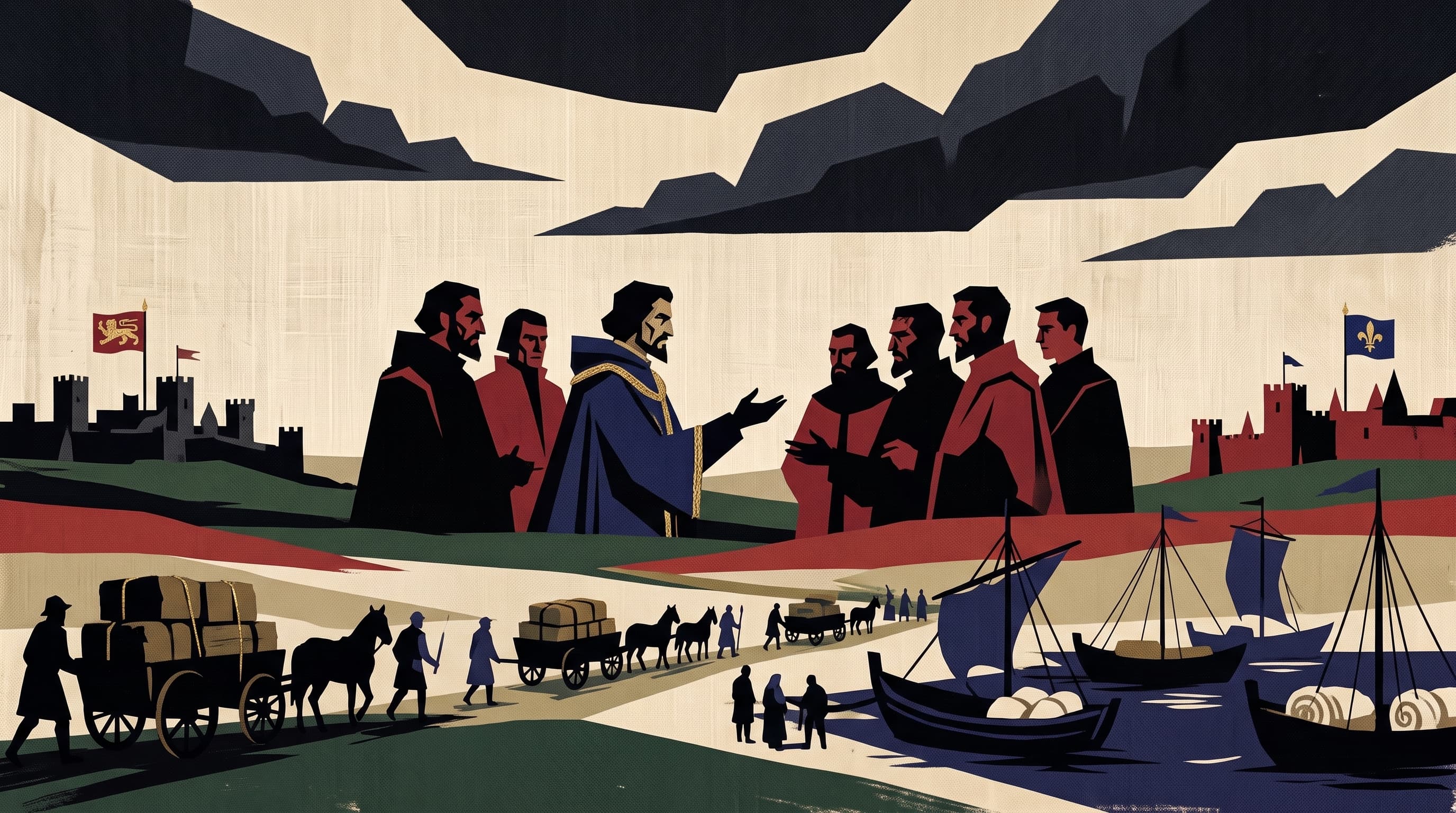 Hundred Years' War: Treaty of Troyes, 1420 game poster
