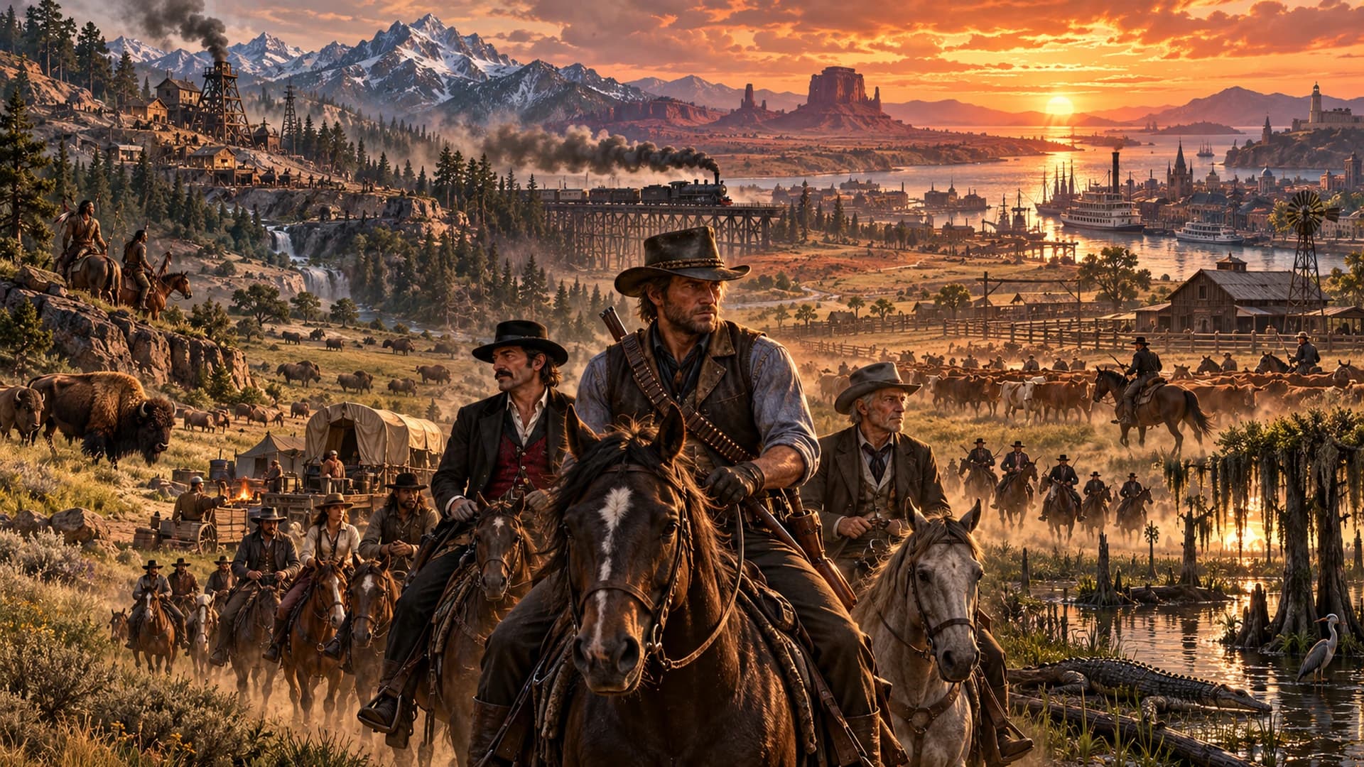 RDR2: The Real Wild West